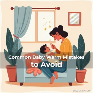 Artistic representation for Common Baby Warm Mistakes to Avoid