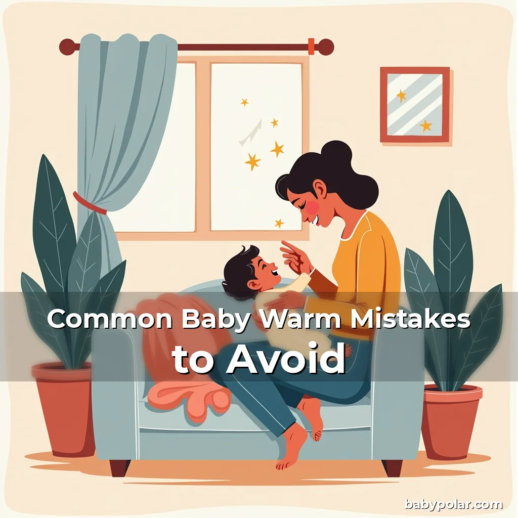 Artistic representation for Common Baby Warm Mistakes to Avoid