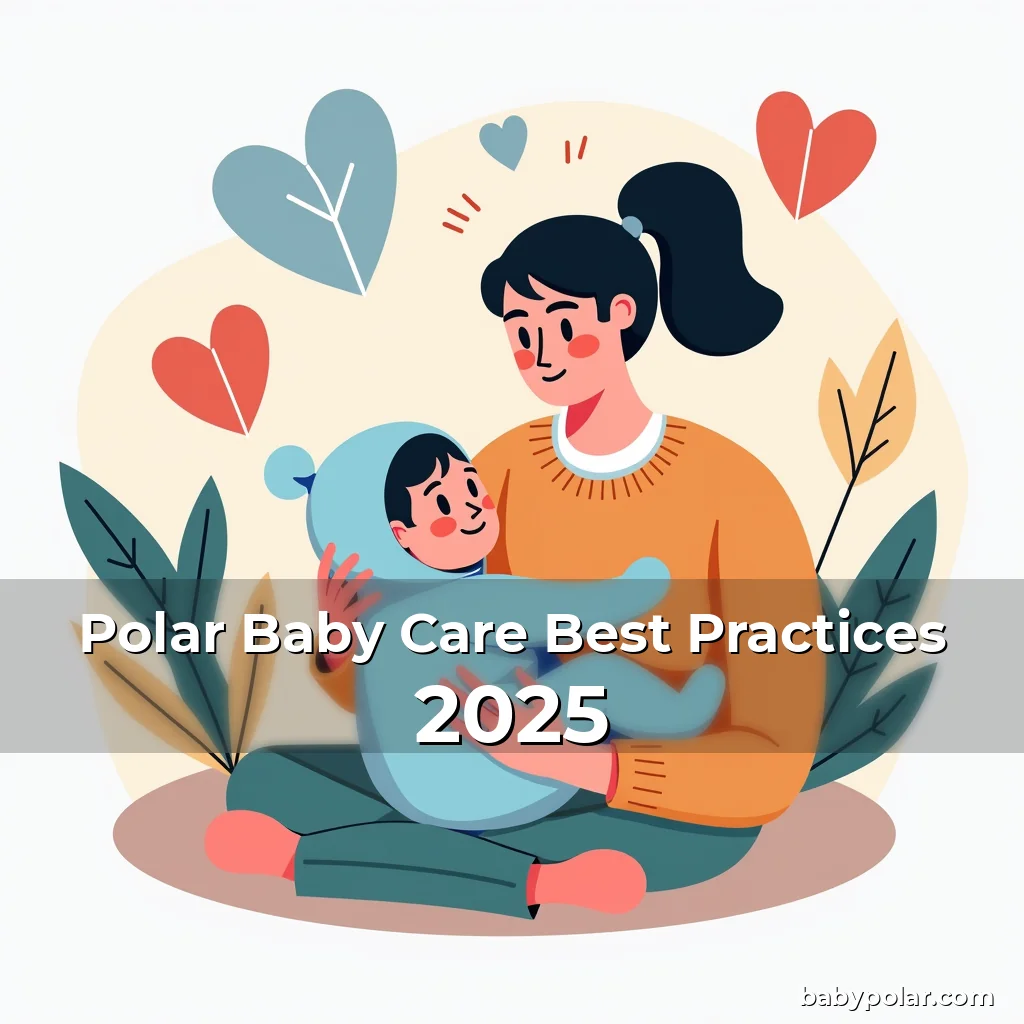 Artistic representation for Polar Baby Care Best Practices 2025