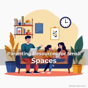 Artistic representation for Parenting Resources for Small Spaces