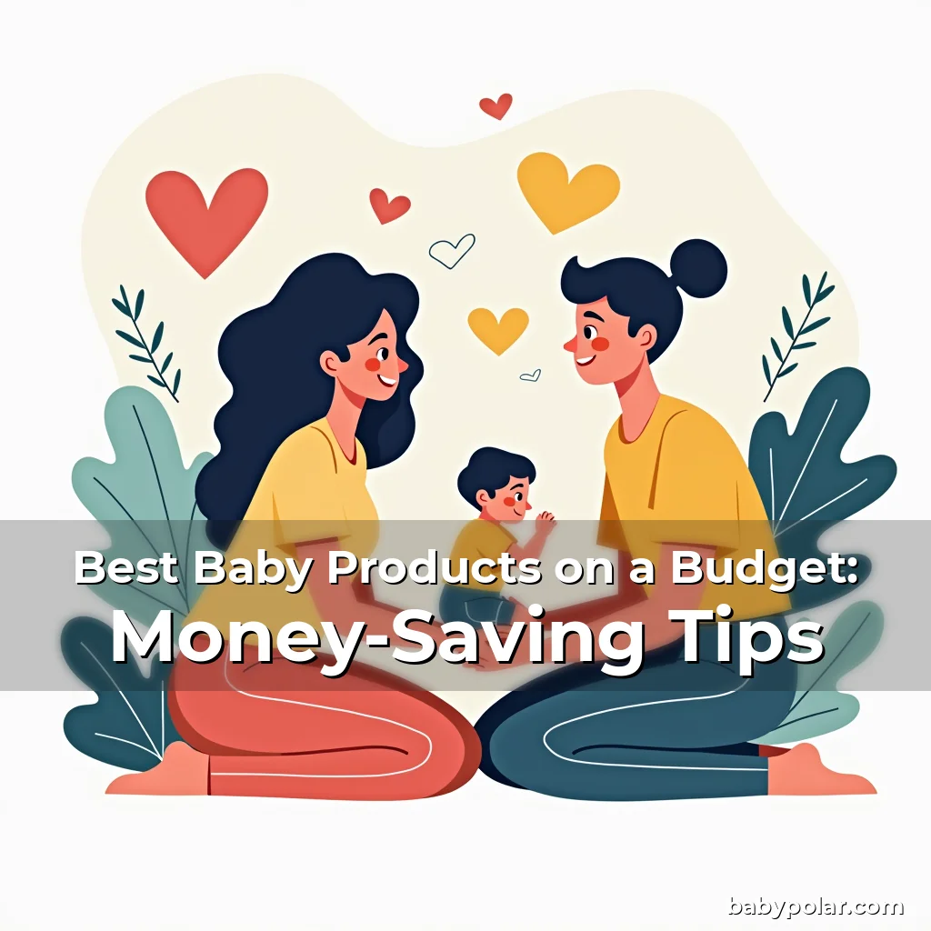 Artistic representation for Best Baby Products on a Budget: Money-Saving Tips