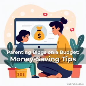 Artistic representation for Parenting Blogs on a Budget: Money-Saving Tips