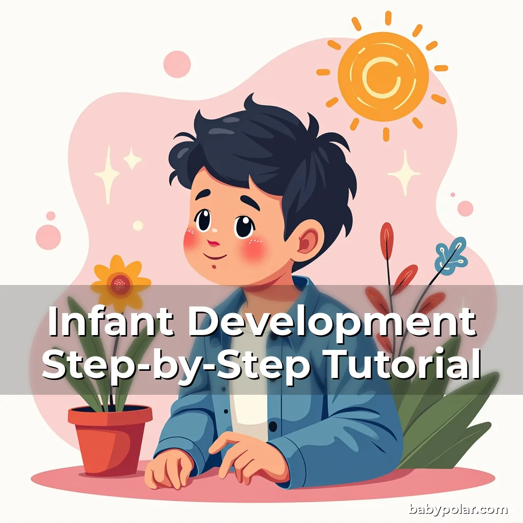 Artistic representation for Infant Development Step-by-Step Tutorial