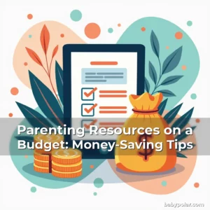 Artistic representation for Parenting Resources on a Budget: Money-Saving Tips