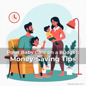 Artistic representation for Polar Baby Care on a Budget: Money-Saving Tips
