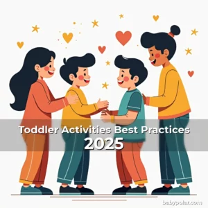 Artistic representation for Toddler Activities Best Practices 2025