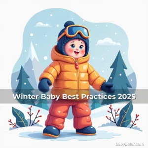 Artistic representation for Winter Baby Best Practices 2025