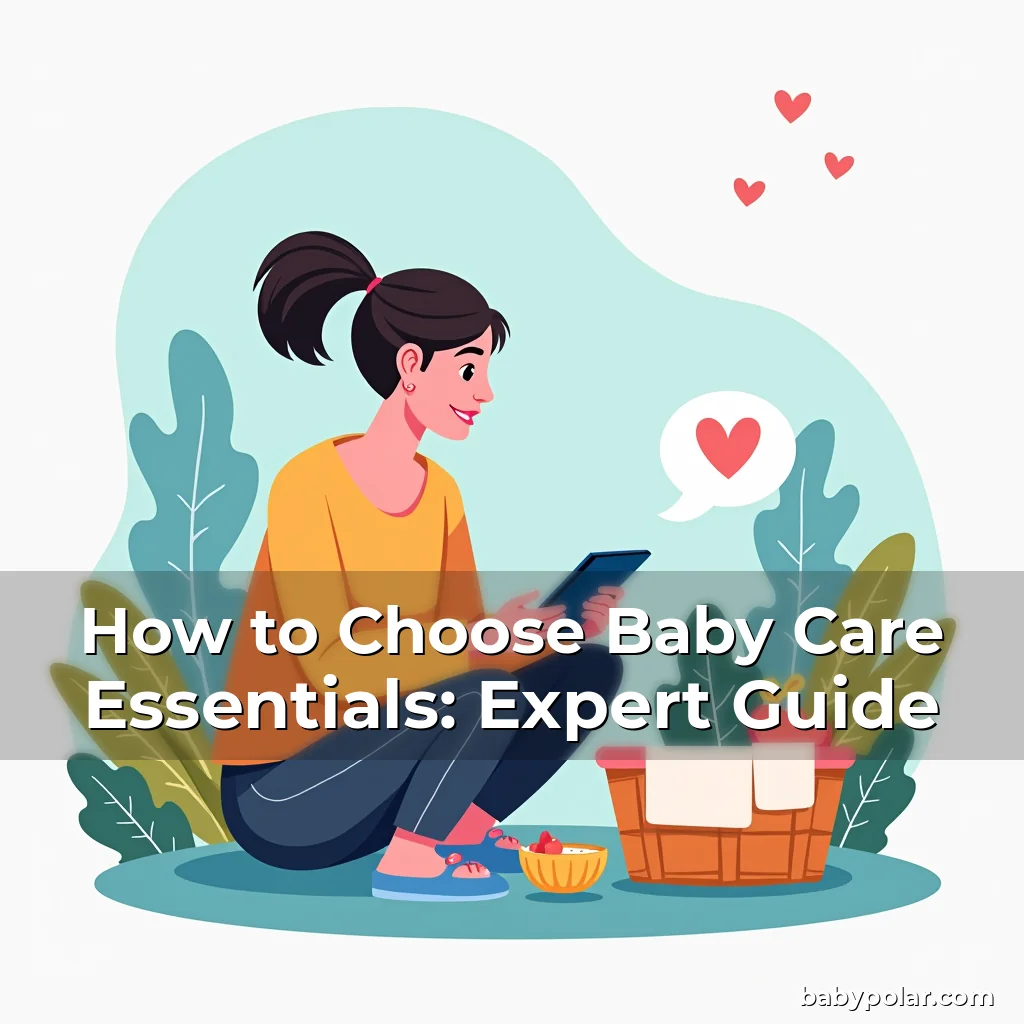 Artistic representation for How to Choose Baby Care Essentials: Expert Guide