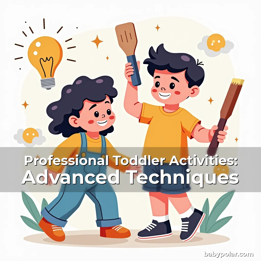 Artistic representation for Professional Toddler Activities: Advanced Techniques