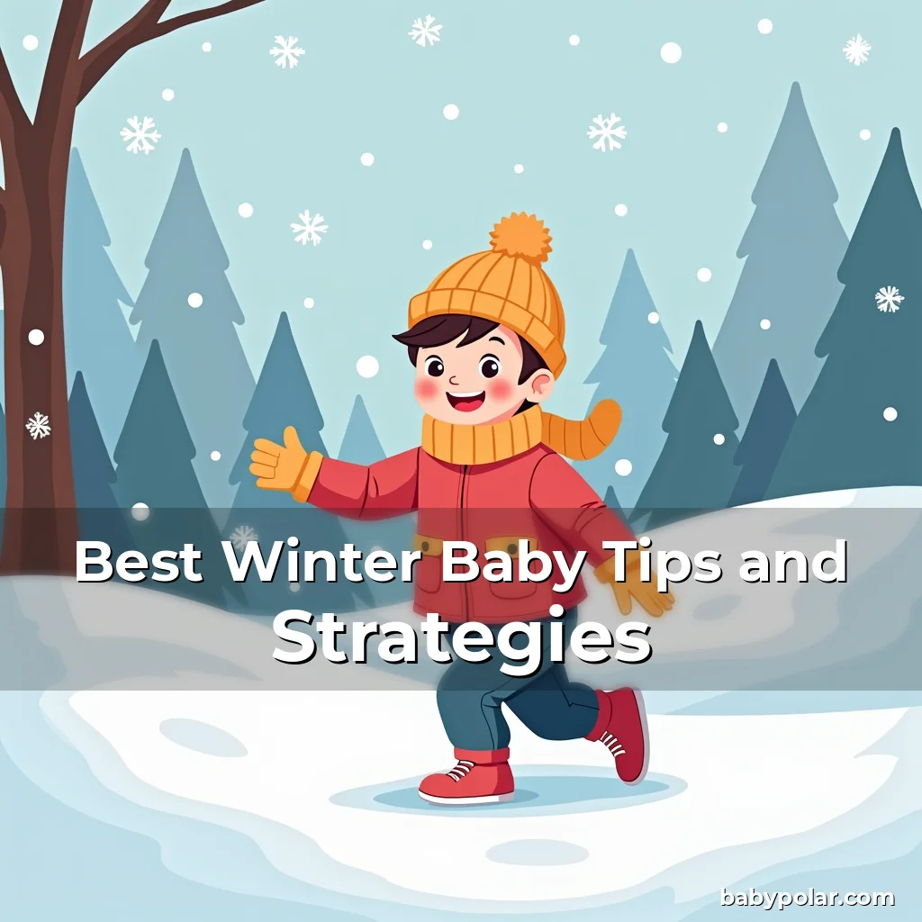 Artistic representation for Best Winter Baby Tips and Strategies