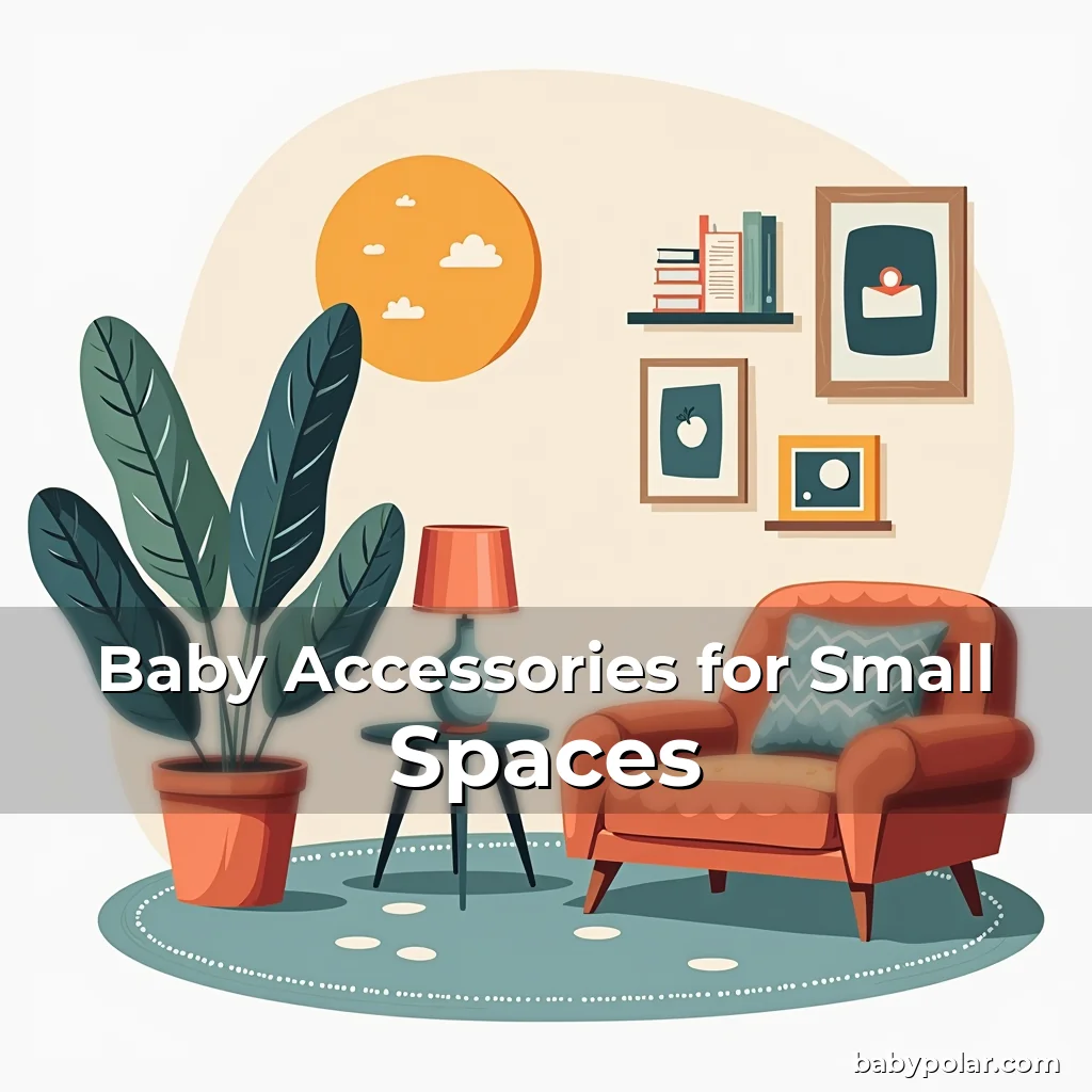 Artistic representation for Baby Accessories for Small Spaces
