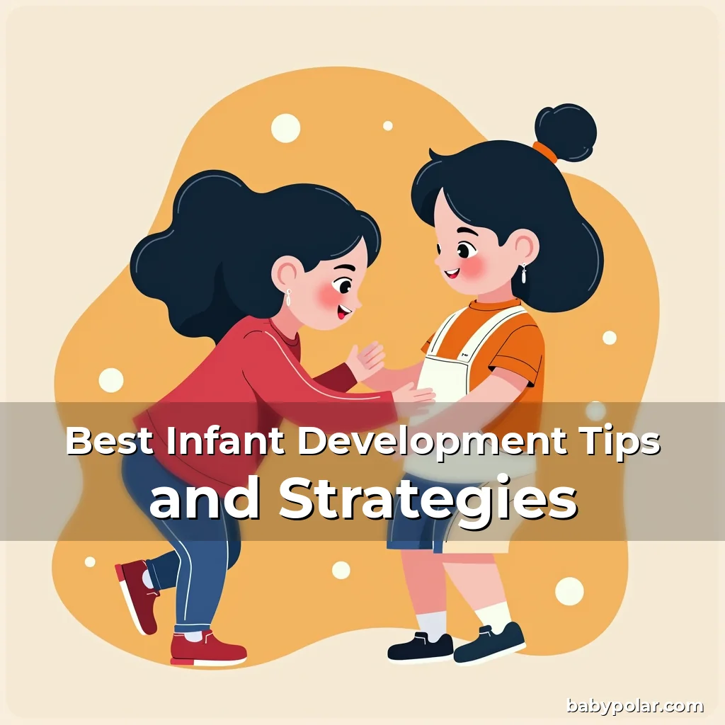 Artistic representation for Best Infant Development Tips and Strategies