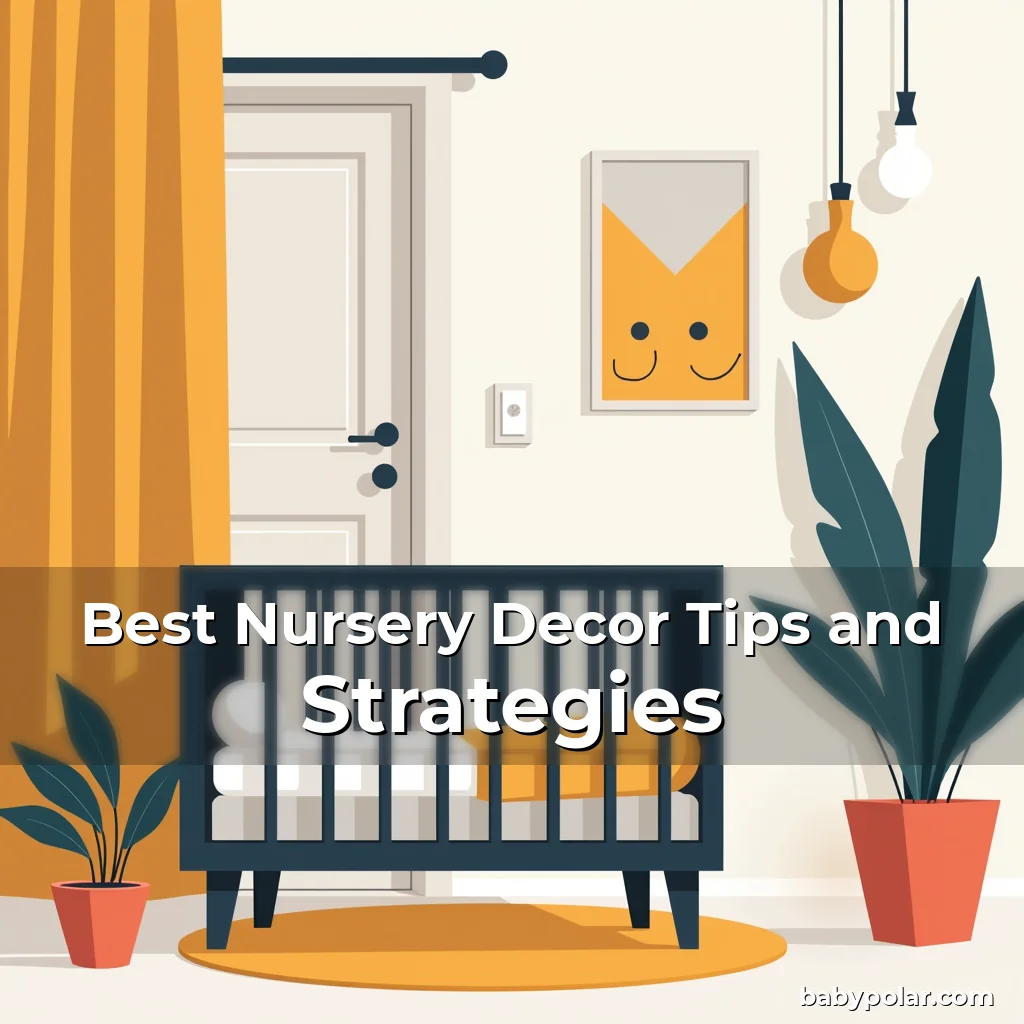 Artistic representation for Best Nursery Decor Tips and Strategies