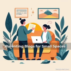Artistic representation for Parenting Blogs for Small Spaces