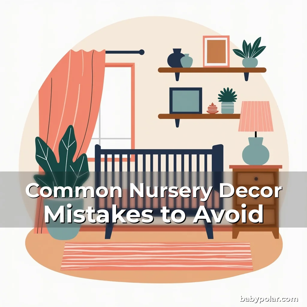 Artistic representation for Common Nursery Decor Mistakes to Avoid