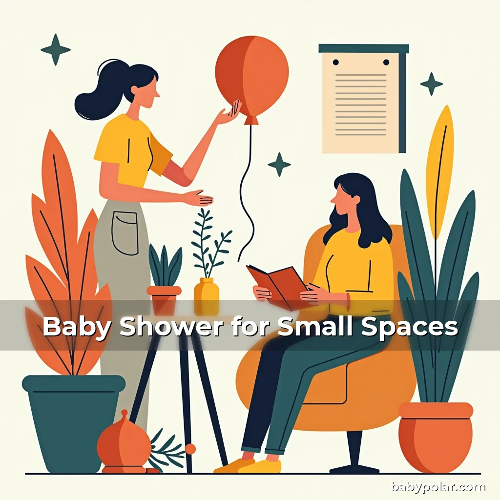 Artistic representation for Baby Shower for Small Spaces