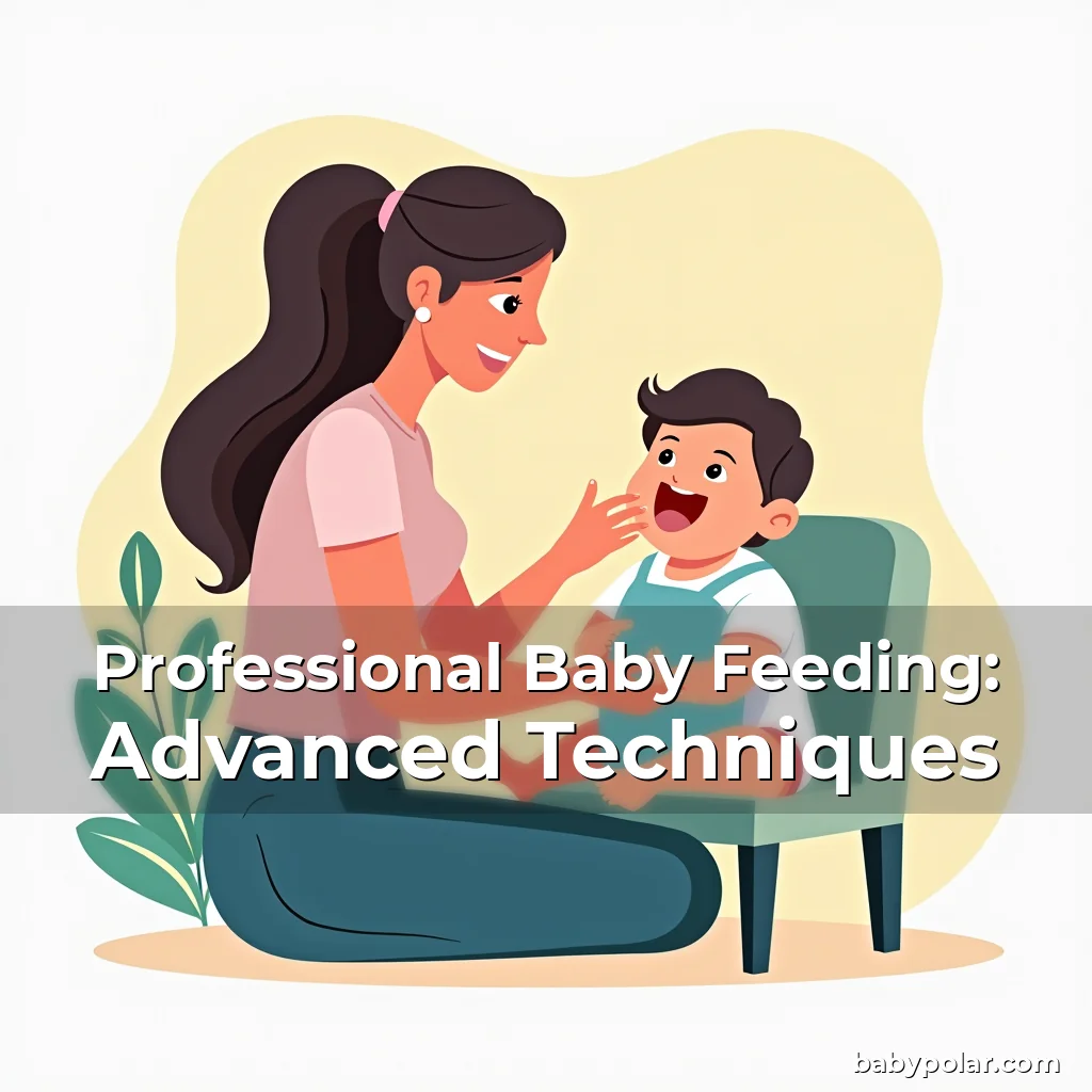 Artistic representation for Professional Baby Feeding: Advanced Techniques