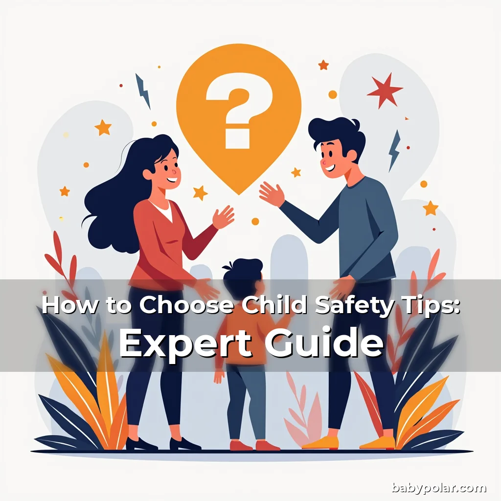 Artistic representation for How to Choose Child Safety Tips: Expert Guide