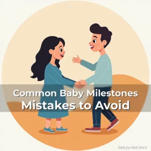 Artistic representation for Common Baby Milestones Mistakes to Avoid