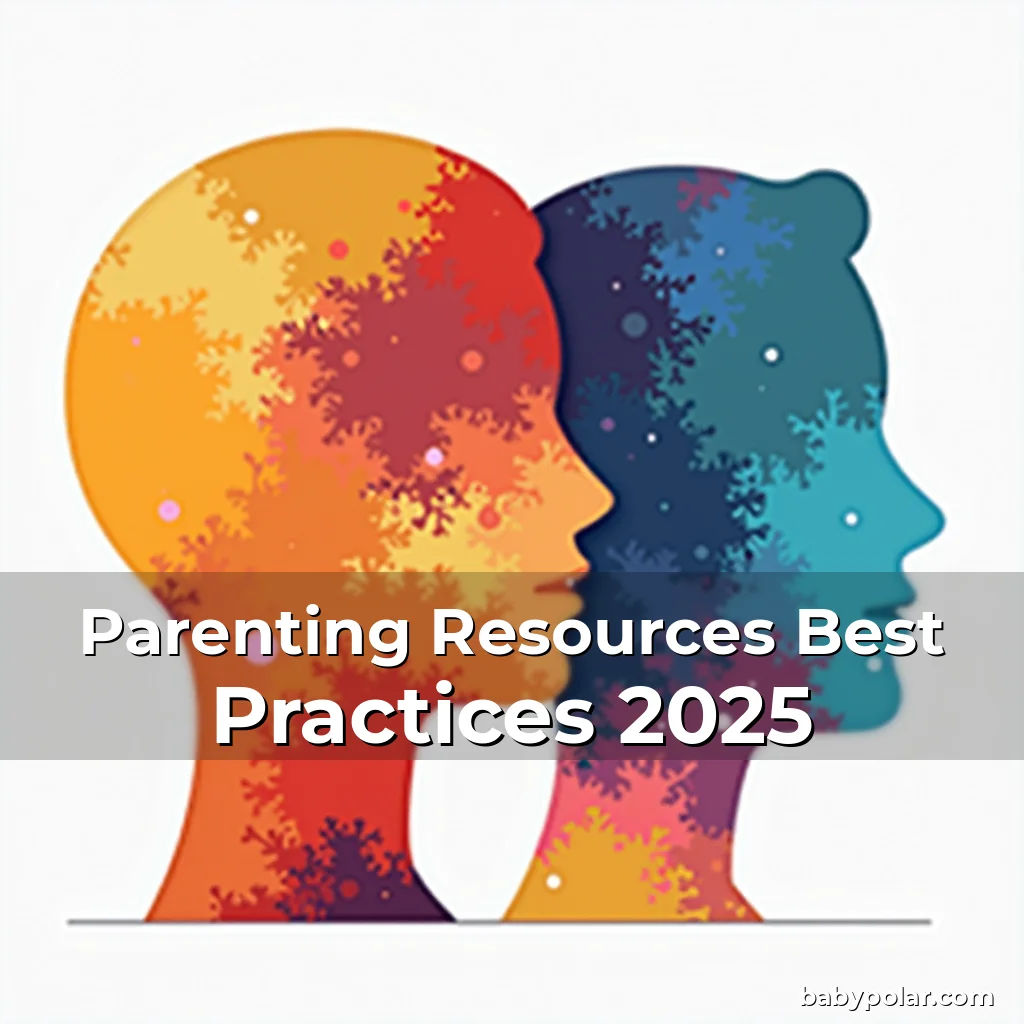 Artistic representation for Parenting Resources Best Practices 2025
