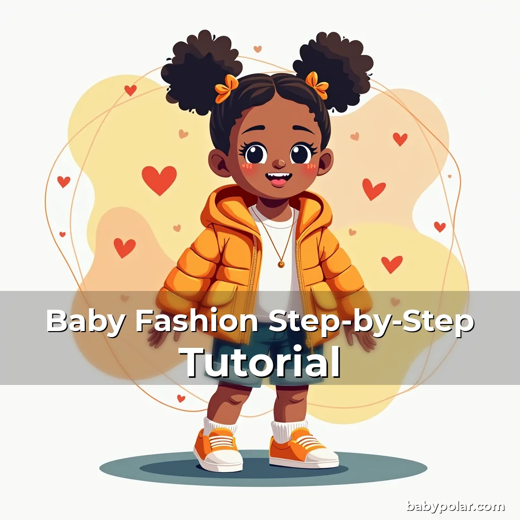 Artistic representation for Baby Fashion Step-by-Step Tutorial