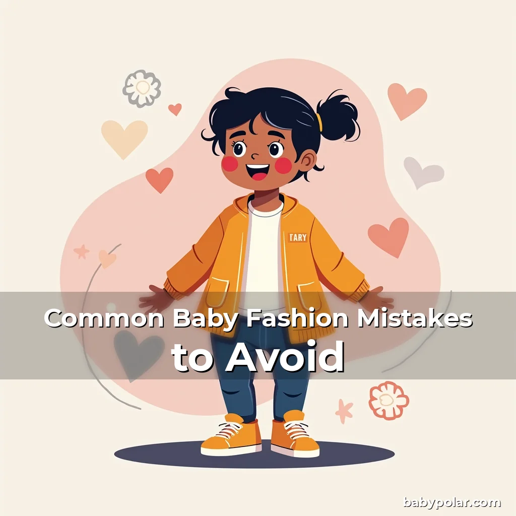 Artistic representation for Common Baby Fashion Mistakes to Avoid