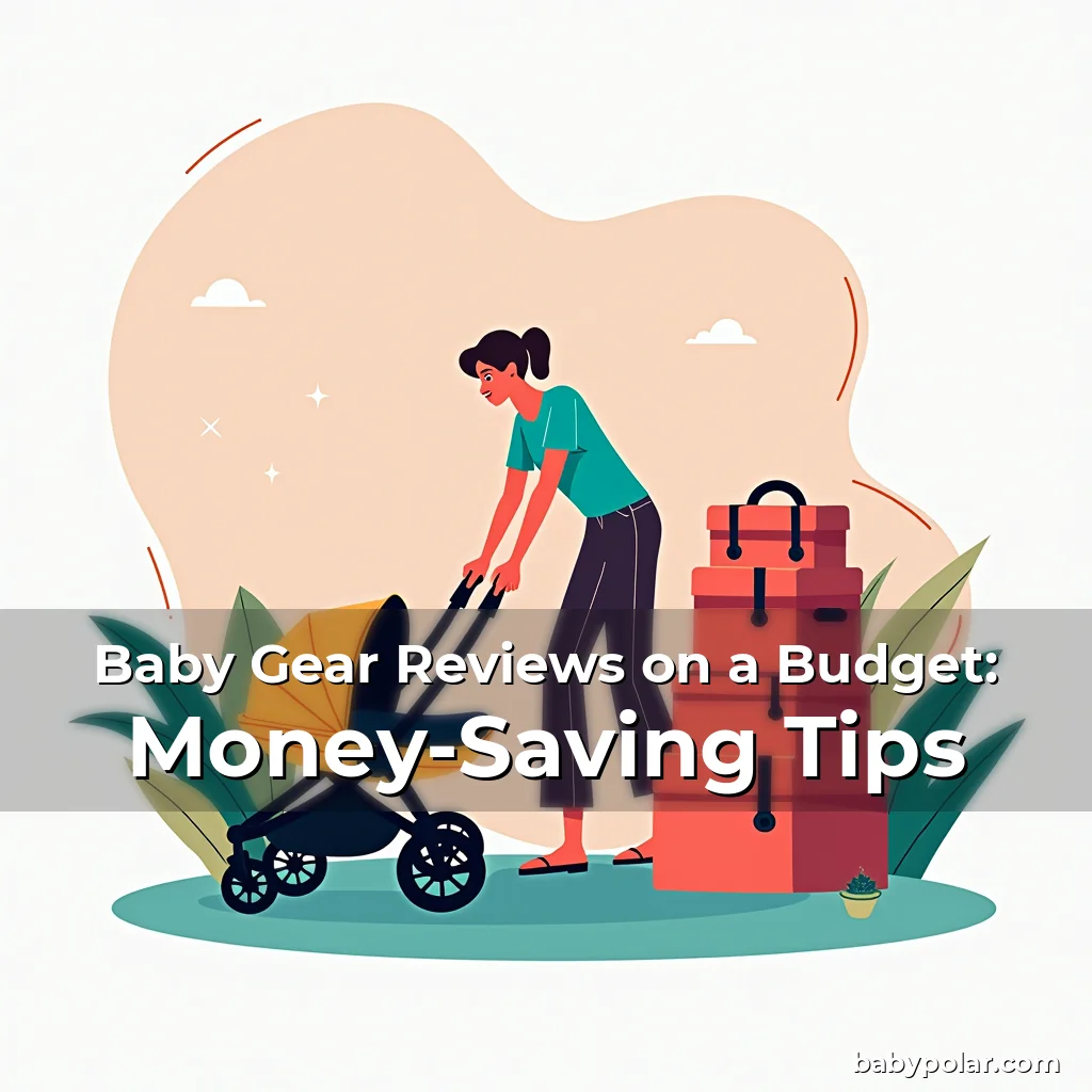Artistic representation for Baby Gear Reviews on a Budget: Money-Saving Tips