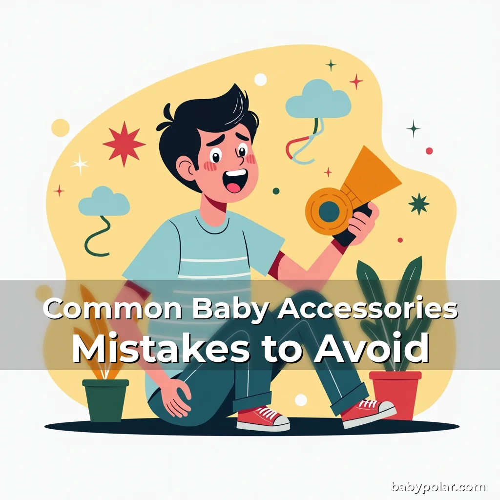 Artistic representation for Common Baby Accessories Mistakes to Avoid