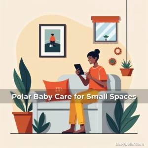 Artistic representation for Polar Baby Care for Small Spaces