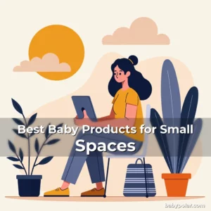 Artistic representation for Best Baby Products for Small Spaces