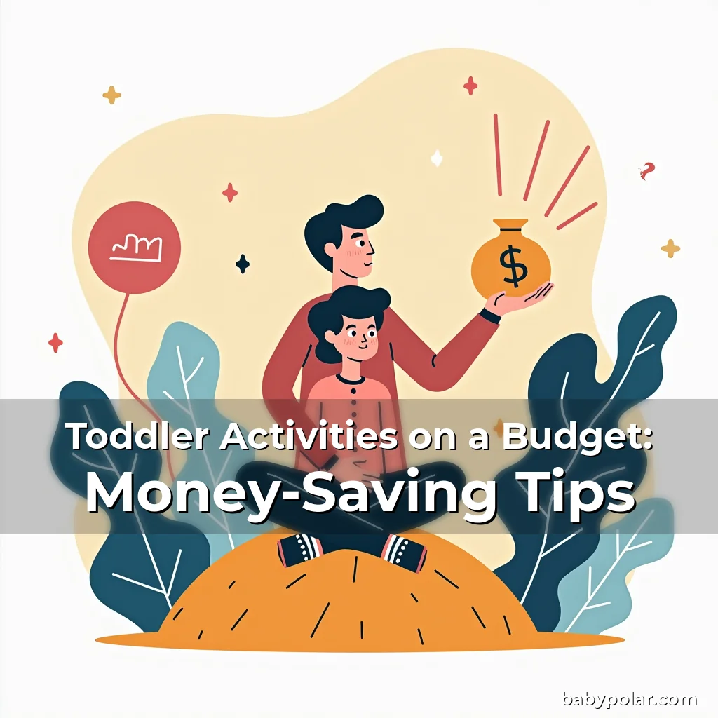 Artistic representation for Toddler Activities on a Budget: Money-Saving Tips
