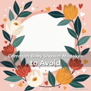 Artistic representation for Common Baby Shower Mistakes to Avoid