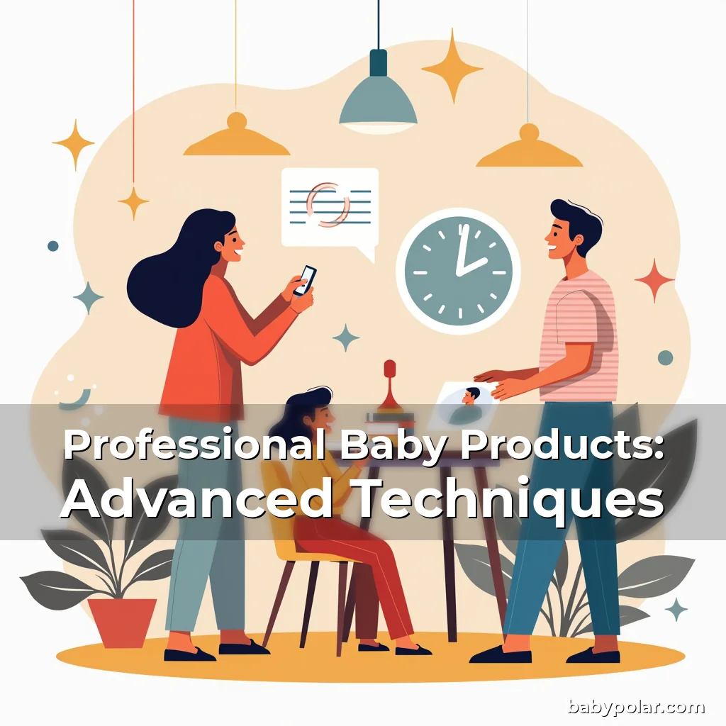 Artistic representation for Professional Baby Products: Advanced Techniques